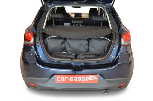 Pack de 5 sacs de voyage sur-mesure pour Mazda Mazda 2 (DJ) (depuis 2015) - Gamme Classique