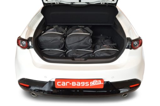 Pack de 6 sacs de voyage sur-mesure pour Mazda Mazda 3 (BP) (depuis 2019) - Gamme Classique