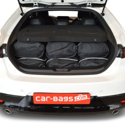 Pack de 6 sacs de voyage sur-mesure pour Mazda Mazda 3 (BP) (depuis 2019) - Gamme Classique