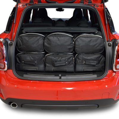 Pack de 6 sacs de voyage sur-mesure pour Mini Countryman (F60) (depuis 2016) - Gamme Classique