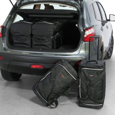 Pack de 6 sacs de voyage sur-mesure pour Nissan Qashqai (J10) (de 2007 à 2013) - Gamme Classique