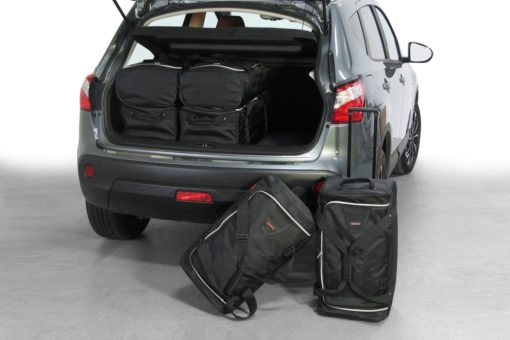 Pack de 6 sacs de voyage sur-mesure pour Nissan Qashqai (J10) (de 2007 à 2013) - Gamme Classique