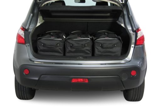 Pack de 6 sacs de voyage sur-mesure pour Nissan Qashqai (J10) (de 2007 à 2013) - Gamme Classique