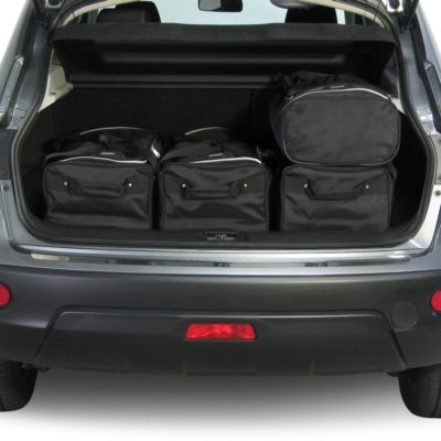 Pack de 6 sacs de voyage sur-mesure pour Nissan Qashqai (J10) (de 2007 à 2013) - Gamme Classique