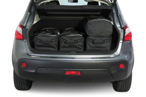 Pack de 6 sacs de voyage sur-mesure pour Nissan Qashqai (J10) (de 2007 à 2013) - Gamme Classique