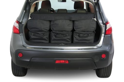 Pack de 6 sacs de voyage sur-mesure pour Nissan Qashqai (J10) (de 2007 à 2013) - Gamme Classique