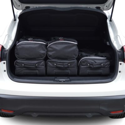 Pack de 6 sacs de voyage sur-mesure pour Nissan Qashqai (J11) (de 2013 à 2021) - Gamme Classique