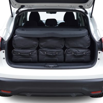 Pack de 6 sacs de voyage sur-mesure pour Nissan Qashqai (J11) (de 2013 à 2021) - Gamme Classique