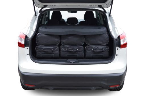 Pack de 6 sacs de voyage sur-mesure pour Nissan Qashqai (J11) (de 2013 à 2021) - Gamme Classique