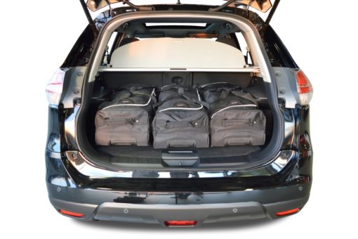 Pack de 6 sacs de voyage sur-mesure pour Nissan X-Trail III (T32) (de 2013 à 2021) - Gamme Classique