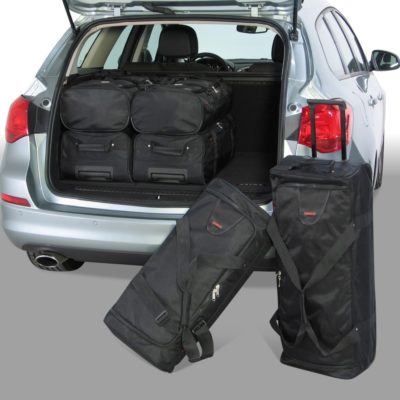 Pack de 6 sacs de voyage sur-mesure pour Opel Astra J Sports Tourer (de 2010 à 2015) - Gamme Classique