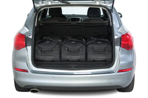 Pack de 6 sacs de voyage sur-mesure pour Opel Astra J Sports Tourer (de 2010 à 2015) - Gamme Classique