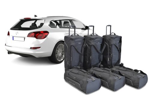 Pack de 6 sacs de voyage sur-mesure pour Opel Astra J Sports Tourer (de 2010 à 2015) - Gamme Pro.Line