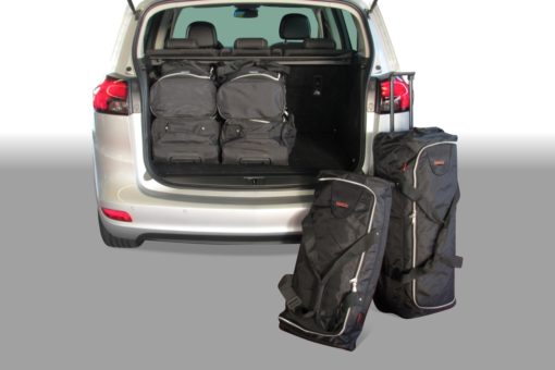 Pack de 6 sacs de voyage sur-mesure pour Opel Zafira Tourer C (de 2011 à 2019) - Gamme Classique