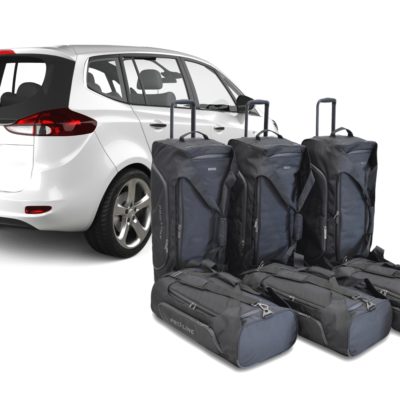 Pack de 6 sacs de voyage sur-mesure pour Opel Zafira Tourer C (de 2011 à 2019) - Gamme Pro.Line