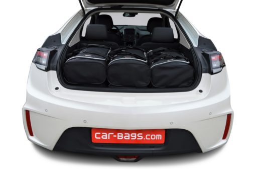 Pack de 6 sacs de voyage sur-mesure pour Opel Ampera (de 2012 à 2016) - Gamme Classique