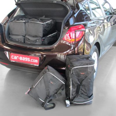 Pack de 6 sacs de voyage sur-mesure pour Opel Astra J (de 2009 à 2015) - Gamme Classique