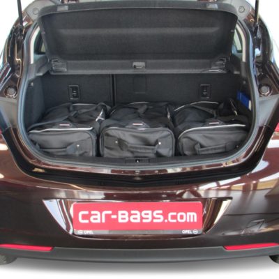 Pack de 6 sacs de voyage sur-mesure pour Opel Astra J (de 2009 à 2015) - Gamme Classique