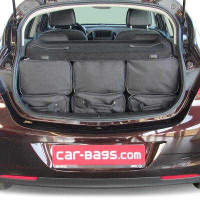 Pack de 6 sacs de voyage sur-mesure pour Opel Astra J (de 2009 à 2015) - Gamme Classique