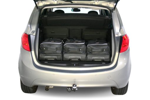 Pack de 6 sacs de voyage sur-mesure pour Opel Meriva B (de 2010 à 2017) - Gamme Classique