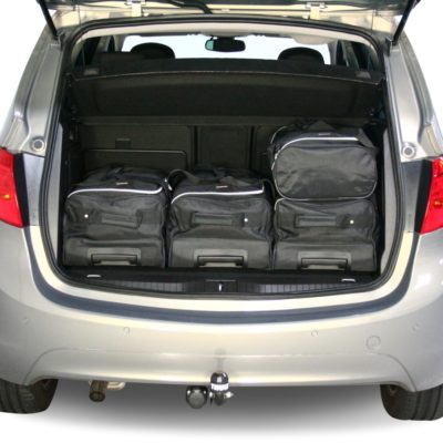 Pack de 6 sacs de voyage sur-mesure pour Opel Meriva B (de 2010 à 2017) - Gamme Classique