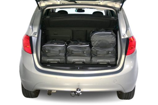 Pack de 6 sacs de voyage sur-mesure pour Opel Meriva B (de 2010 à 2017) - Gamme Classique