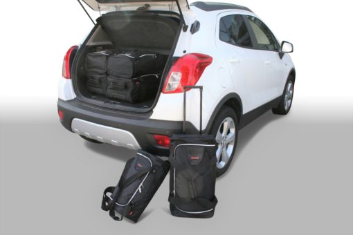 Pack de 6 sacs de voyage sur-mesure pour Opel Mokka - Mokka X (de 2012 à 2019) - Gamme Classique