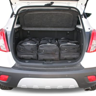 Pack de 6 sacs de voyage sur-mesure pour Opel Mokka - Mokka X (de 2012 à 2019) - Gamme Classique