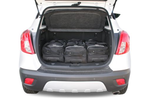 Pack de 6 sacs de voyage sur-mesure pour Opel Mokka - Mokka X (de 2012 à 2019) - Gamme Classique