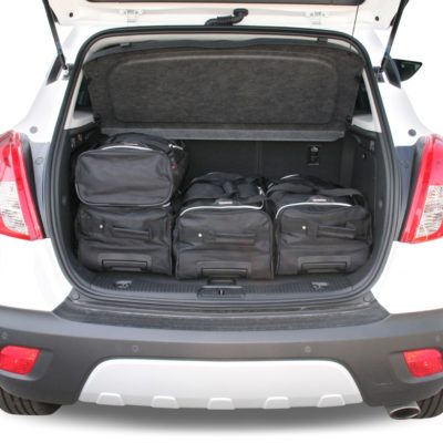 Pack de 6 sacs de voyage sur-mesure pour Opel Mokka - Mokka X (de 2012 à 2019) - Gamme Classique