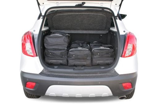 Pack de 6 sacs de voyage sur-mesure pour Opel Mokka - Mokka X (de 2012 à 2019) - Gamme Classique