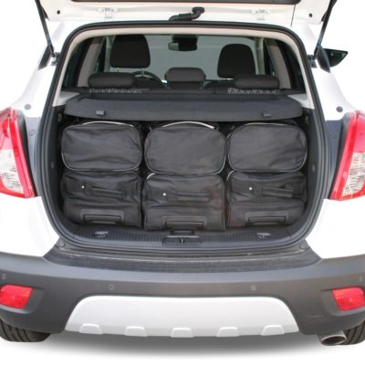 Pack de 6 sacs de voyage sur-mesure pour Opel Mokka - Mokka X (de 2012 à 2019) - Gamme Classique