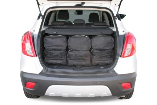 Pack de 6 sacs de voyage sur-mesure pour Opel Mokka - Mokka X (de 2012 à 2019) - Gamme Classique