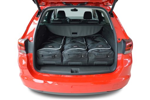 Pack de 6 sacs de voyage sur-mesure pour Opel Astra K Sports Tourer (de 2015 à 2021) - Gamme Classique