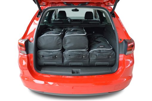 Pack de 6 sacs de voyage sur-mesure pour Opel Astra K Sports Tourer (de 2015 à 2021) - Gamme Classique