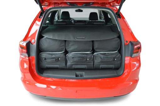 Pack de 6 sacs de voyage sur-mesure pour Opel Astra K Sports Tourer (de 2015 à 2021) - Gamme Classique