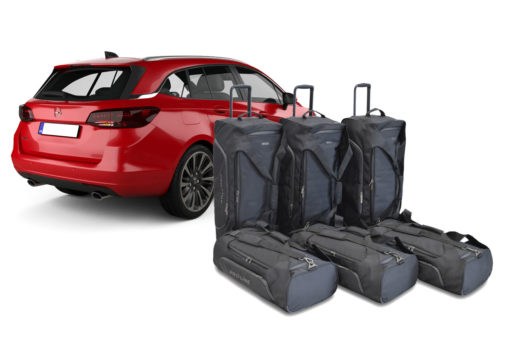 Pack de 6 sacs de voyage sur-mesure pour Opel Astra K Sports Tourer (de 2015 à 2021) - Gamme Pro.Line