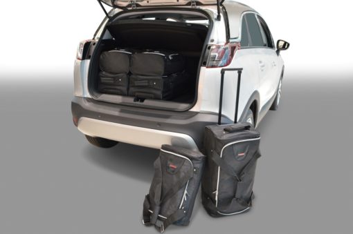 Pack de 6 sacs de voyage sur-mesure pour Opel Crossland X (depuis 2017) - Gamme Classique