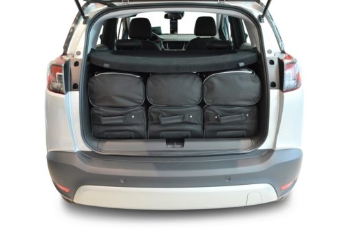 Pack de 6 sacs de voyage sur-mesure pour Opel Crossland X (depuis 2017) - Gamme Classique