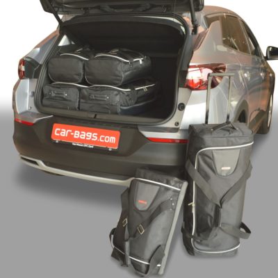 Pack de 6 sacs de voyage sur-mesure pour Opel Grandland X (depuis 2017) - Gamme Classique