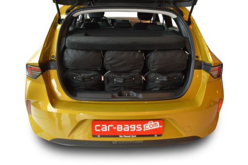 Pack de 6 sacs de voyage sur-mesure pour Opel Astra L (depuis 2021) - Gamme Classique