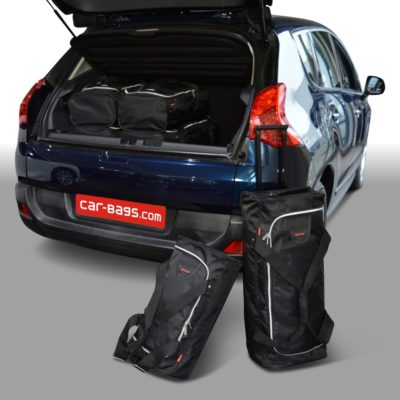 Pack de 6 sacs de voyage sur-mesure pour Peugeot 3008 I (de 2009 à 2016) - Gamme Classique