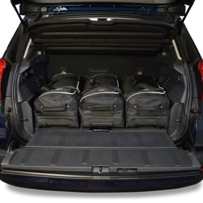 Pack de 6 sacs de voyage sur-mesure pour Peugeot 3008 I (de 2009 à 2016) - Gamme Classique