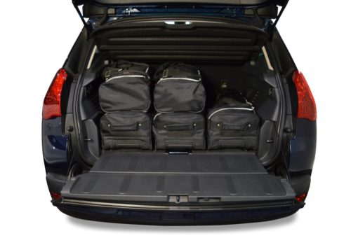 Pack de 6 sacs de voyage sur-mesure pour Peugeot 3008 I (de 2009 à 2016) - Gamme Classique