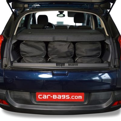 Pack de 6 sacs de voyage sur-mesure pour Peugeot 3008 I (de 2009 à 2016) - Gamme Classique