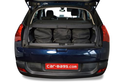 Pack de 6 sacs de voyage sur-mesure pour Peugeot 3008 I (de 2009 à 2016) - Gamme Classique