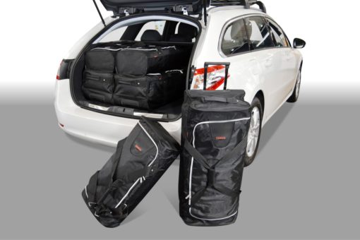 Pack de 6 sacs de voyage sur-mesure pour Peugeot 508 I SW (de 2011 à 2019) - Gamme Classique