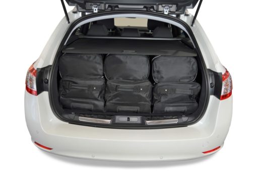 Pack de 6 sacs de voyage sur-mesure pour Peugeot 508 I SW (de 2011 à 2019) - Gamme Classique