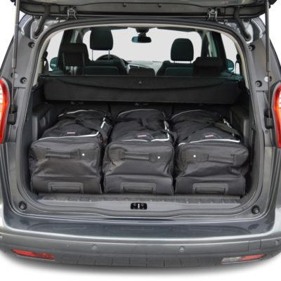 Pack de 6 sacs de voyage sur-mesure pour Peugeot 5008 I (de 2009 à 2017) - Gamme Classique