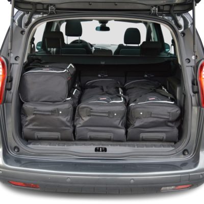 Pack de 6 sacs de voyage sur-mesure pour Peugeot 5008 I (de 2009 à 2017) - Gamme Classique